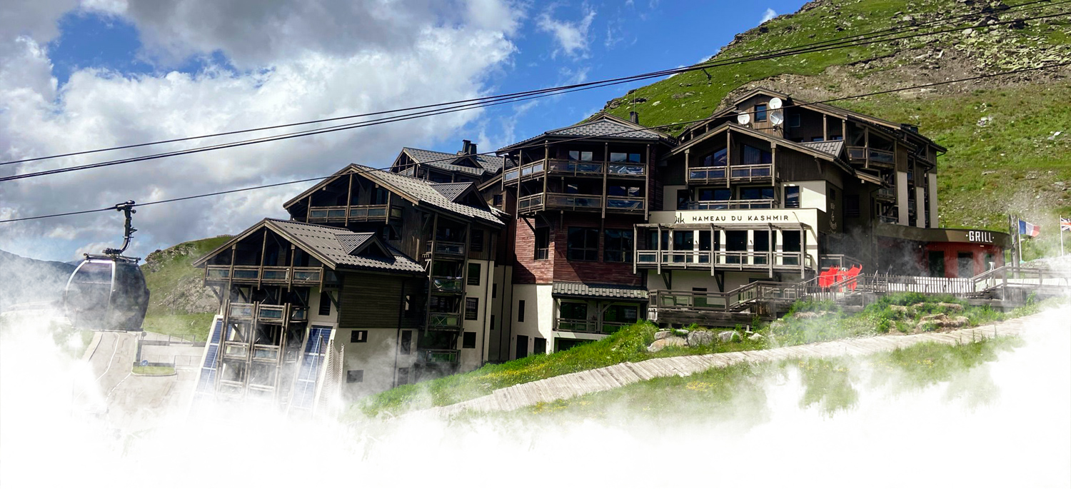 Le Kashmir en été comme en hiver à Val Thorens