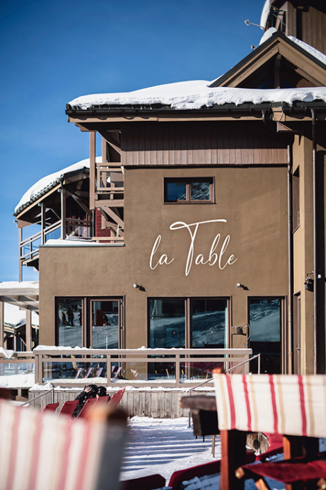 Restaurant La Table - Val Thorens